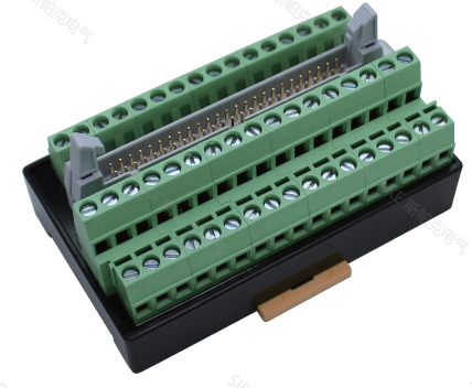 通用端子臺(tái)(歐式端子，50位MIL連接器)ST402N